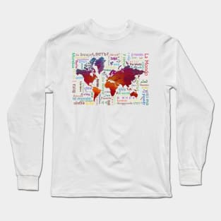 The World Long Sleeve T-Shirt